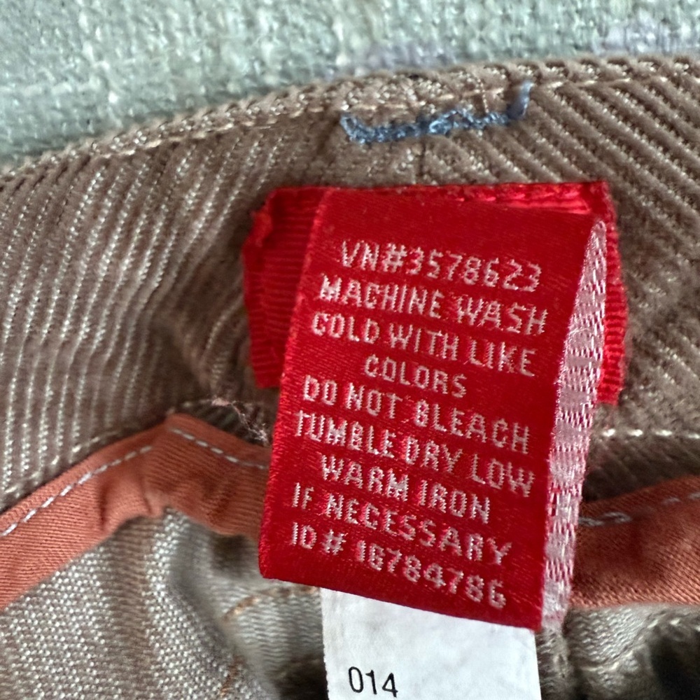 Target Mossimo Y2K Café Latte Flare Women's Corduroy’s - Picture 7 of 11